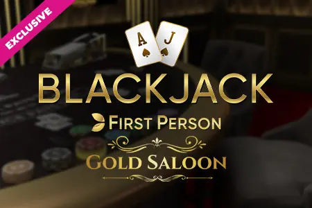 Gold Saloon First Person Blackjack Asztali játék: Gold Saloon First Person Blackjack