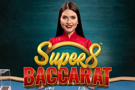 Super 8 Baccarat Asztali játék: Super 8 Baccarat